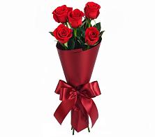 Букет 5 Красных роз Эдлесс Лав #REPLACE_PRED# Раздольном Республика Крым