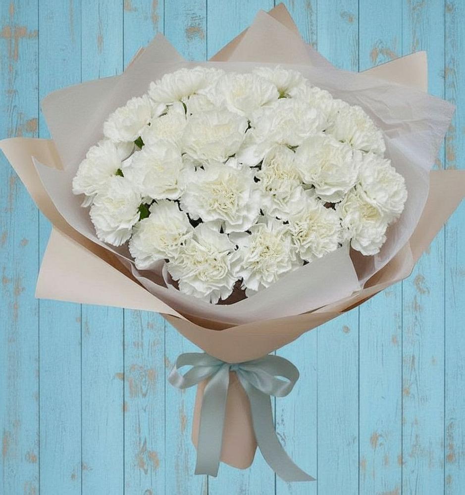 Букет цветов из: Гвоздики в Раздольном Республика Крым