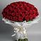 Букет 101 Красная роза Блэк Мэджик в Раздольном Республика Крым