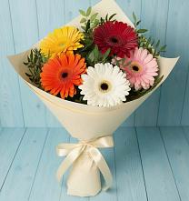 Букет цветов из:  Герберы в Раздольном Республика Крым