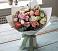 Букет цветов из: Розы, Лизиантусы и Гвоздики в Раздольном Республика Крым