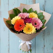 Букет цветов из:  Герберы #REPLACE_PRED# Раздольном Республика Крым