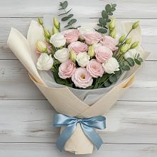 Букет цветов из:  Лизиантусы #REPLACE_PRED# Раздольном Республика Крым