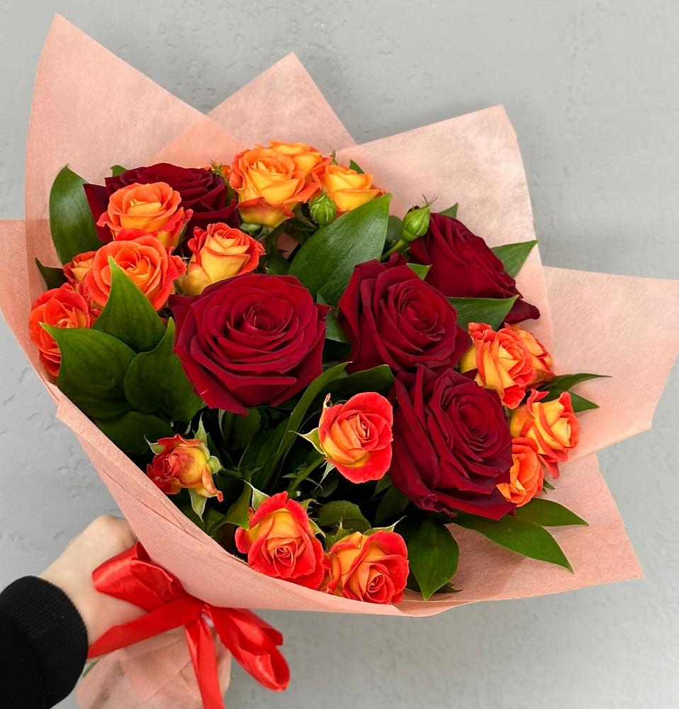 Букет Любовь и восторг в Раздольном Республика Крым