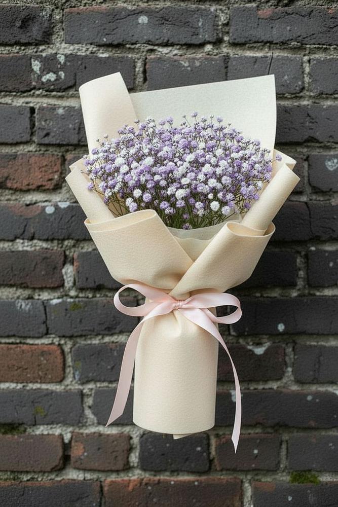 Букет цветов из: Гипсофила в Раздольном Республика Крым