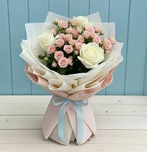 Букет цветов из:  Розы в Раздольном Республика Крым