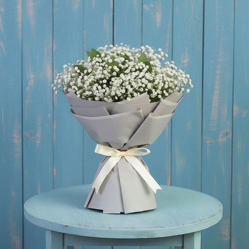 Букет цветов из: Гипсофила в Раздольном Республика Крым