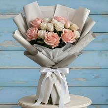 Букет цветов из:  Розы #REPLACE_PRED# Раздольном Республика Крым