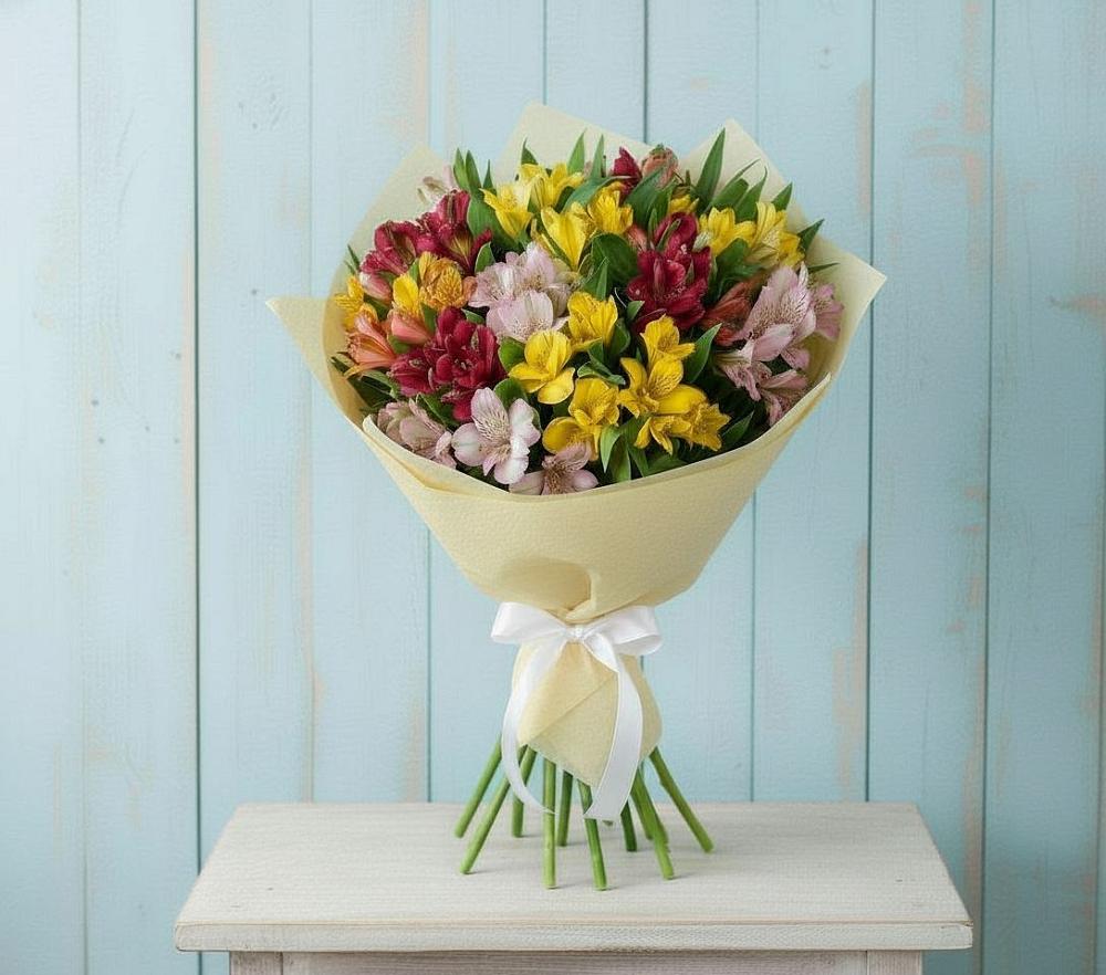 Букет цветов из: Альстромерии в Раздольном Республика Крым