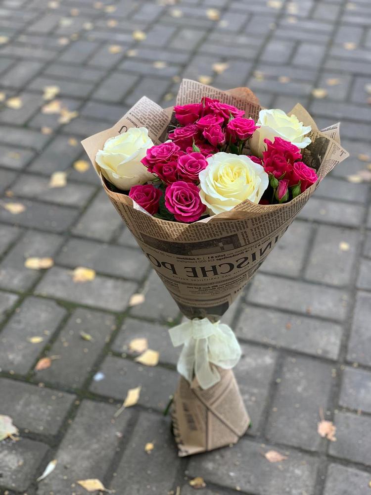 Букет цветов из: Розы в Раздольном Республика Крым