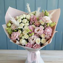 Букет цветов из:  Альстромерии и Розы в Раздольном Республика Крым