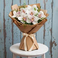 Букет цветов из:  Орхидеи и Розы в Раздольном Республика Крым
