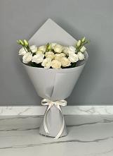 Букет цветов из:  Розы и Лизиантусы в Раздольном Республика Крым